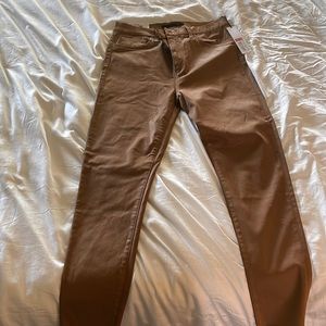 Joe’s high rise skinny ankle Jean